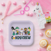 Peanuts Candy Crew Halloween-Gang Pappteller (Party)