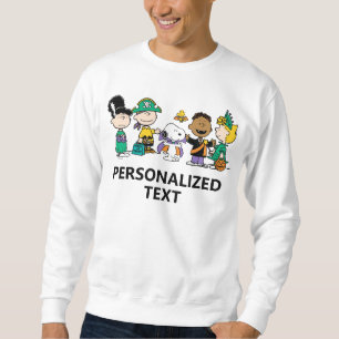Peanuts Candy Crew Halloween-Gang Sweatshirt