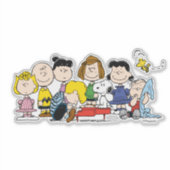 Peanuts | Charlie Brown and Gang Aufkleber (Vorderseite)