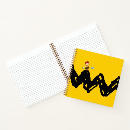 Peanuts | Charlie Brown Baseball Notizblock (Innenseite)