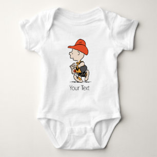 Peanuts Charlie Brown Cowboy Halloween Baby Strampler