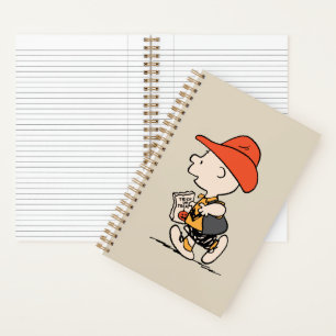 Peanuts Charlie Brown Cowboy Halloween Notizblock