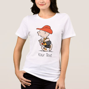 Peanuts Charlie Brown Cowboy Halloween Tri-Blend Shirt