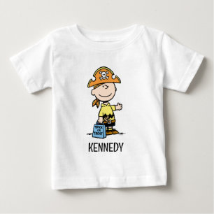 Peanuts Charlie Brown Pirat Halloween Baby T-shirt