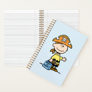 Peanuts Charlie Brown Pirat Halloween Notizblock