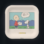 Peanuts Charlie Brown Snoopy Well You Did It Grad Pappteller<br><div class="desc">Celebrate graduation with a heartfelt and nostalgic Peanuts-inspired design that captures a proud milestone moment. Featuring a classic scene of a young character handing over a paper while a loyal beagle looks on, the design includes the touching phrase “Well, you did it…” to mark the accomplishment. Set against a soft,...</div>