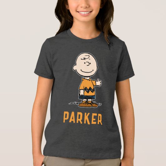 Peanuts | Charlie Brown Tri-Blend Shirt (Vorderseite)