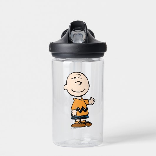 PEANUTS | Charlie Brown Trinkflasche (Vorne)