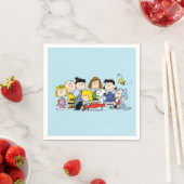 Peanuts | Charlie Brown und Gang Serviette (Beispiel)