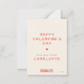 Peanuts | Charlie Brown You're My #1! Mitteilungskarte (Rückseite)