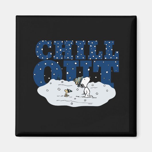 Peanuts Chill Out Magnet (Vorne)