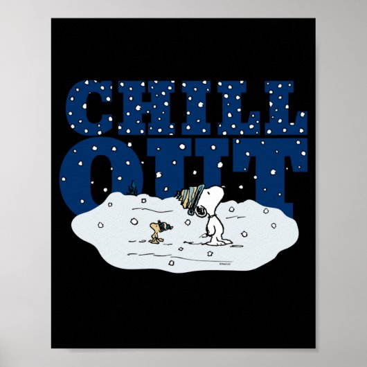 Peanuts Chill Out  Poster (Vorne)