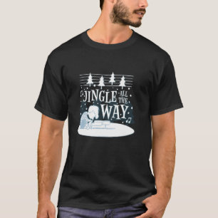 Peanuts Christmas Schroeder Playing Jingle Bells O T-Shirt