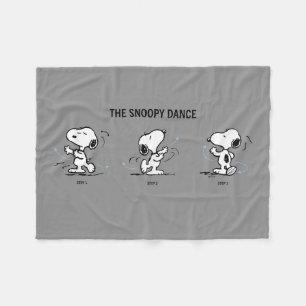 Peanuts Der Snoopy-Tanz Fleecedecke