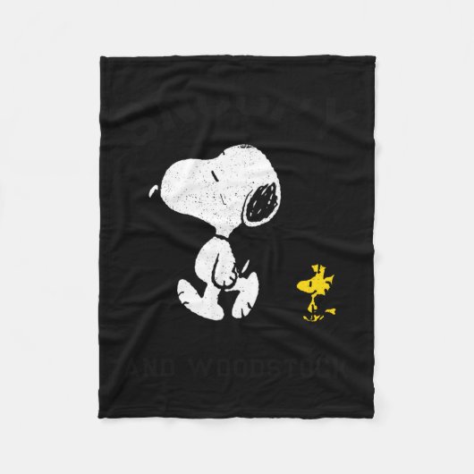 Peanuts Est 1950 Kleinkind T-Shirt Fleecedecke (Vorderseite)