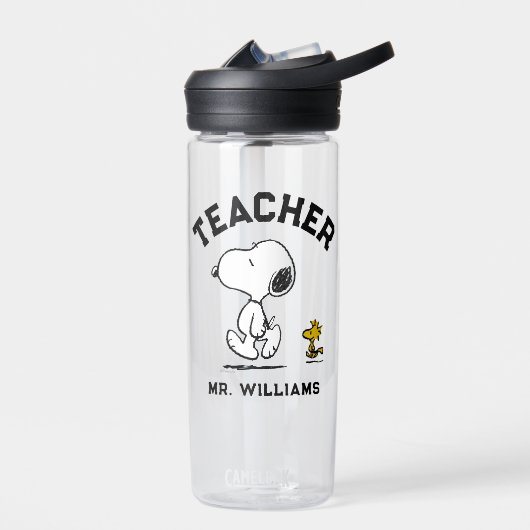 Peanuts Est. 1950 | Snoopy & Woodstock Teacher Trinkflasche (Links)