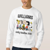 Peanuts Familienurlaub Sweatshirt (Vorderseite)