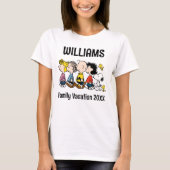 Peanuts Familienurlaub T-Shirt (Vorderseite)