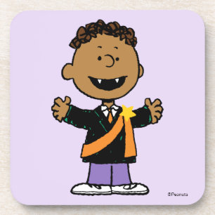 Peanuts   Franklin Halloween-Vampir Getränkeuntersetzer