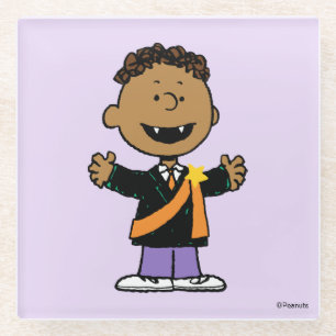 Peanuts   Franklin Halloween-Vampir Glasuntersetzer