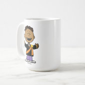 Peanuts | Franklin Halloween-Vampir Kaffeetasse (Vorderseite Links)