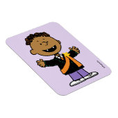Peanuts | Franklin Halloween-Vampir Magnet (Rechte Seite)