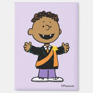 Peanuts Franklin Halloween-Vampir Magnet