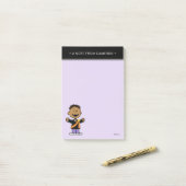 Peanuts | Franklin Halloween-Vampir Post-it Klebezettel (Auf Schreibtisch)