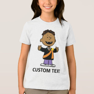 Peanuts   Franklin Halloween-Vampir Tri-Blend Shirt