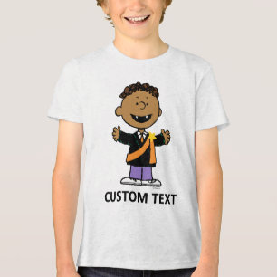Peanuts   Franklin Halloween-Vampir Tri-Blend Shirt