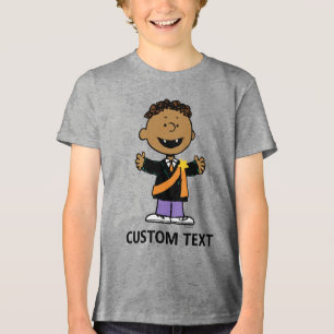 Peanuts   Franklin Halloween-Vampir Tri-Blend Shirt