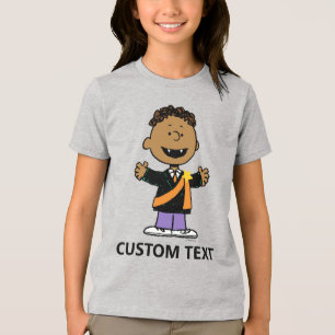 Peanuts   Franklin Halloween-Vampir Tri-Blend Shirt