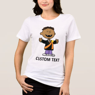 Peanuts   Franklin Halloween-Vampir Tri-Blend Shirt