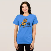 Peanuts | Franklin Running Tri-Blend Shirt (Vorderseite voll)