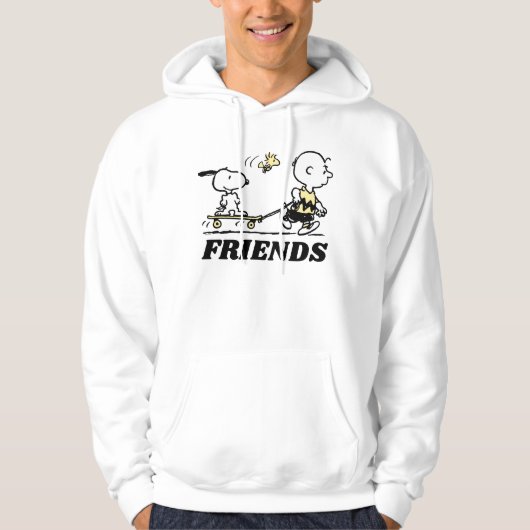 PEANUTS | Friends Skate Boarding Hoodie (Vorderseite)