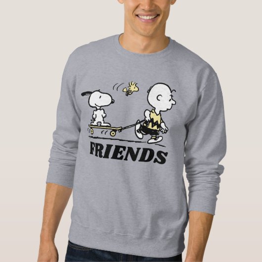 PEANUTS | Friends Skate Boarding Sweatshirt (Vorderseite)