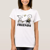 PEANUTS | Friends Skate Boarding T-Shirt (Vorderseite)