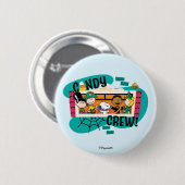 Peanuts Gang Candy Crew Halloween Button (Vorne & Hinten)