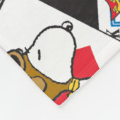Peanuts Gang Card Deck Pattern Fleecedecke (Ecke)