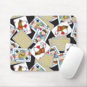 Peanuts Gang Card Deck Pattern Mousepad (Mit Mouse)