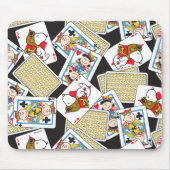 Peanuts Gang Card Deck Pattern Mousepad (Vorne)