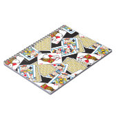 Peanuts Gang Card Deck Pattern Notizblock (Linke Seite)