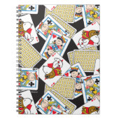 Peanuts Gang Card Deck Pattern Notizblock (Vorderseite)