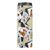 Peanuts Gang Card Deck Pattern Thermosbecher (Rückseite)