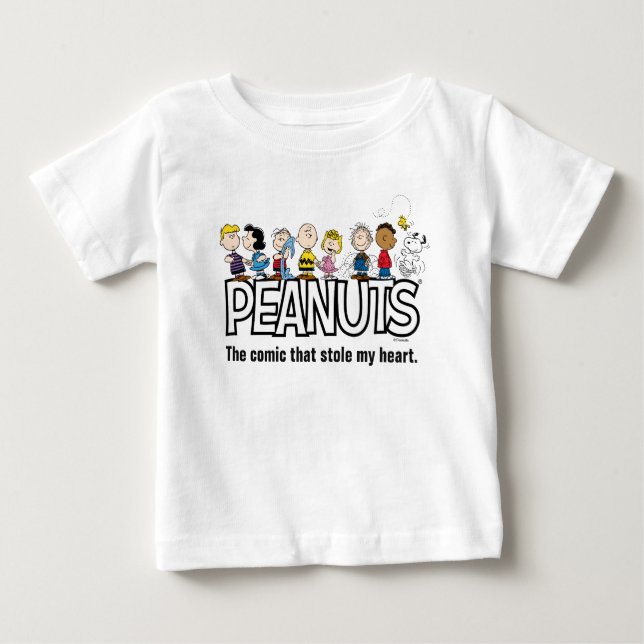 Peanuts Gang Group Lineup Baby T-shirt (Vorderseite)