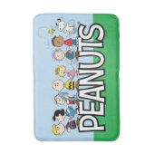 Peanuts Gang Group Lineup Badematte (Vorderseite Vertikal)
