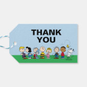 Peanuts Gang Group Lineup Geschenkanhänger (Rückseite Horizontal)