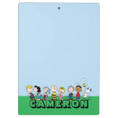 Peanuts Gang Group Lineup Klemmbrett (Rückseite)