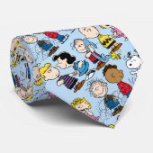 Peanuts Gang Group Lineup Krawatte (Gerollt)