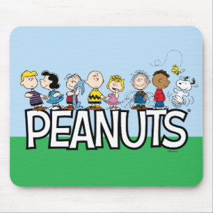 Peanuts Gang Group Lineup Mousepad